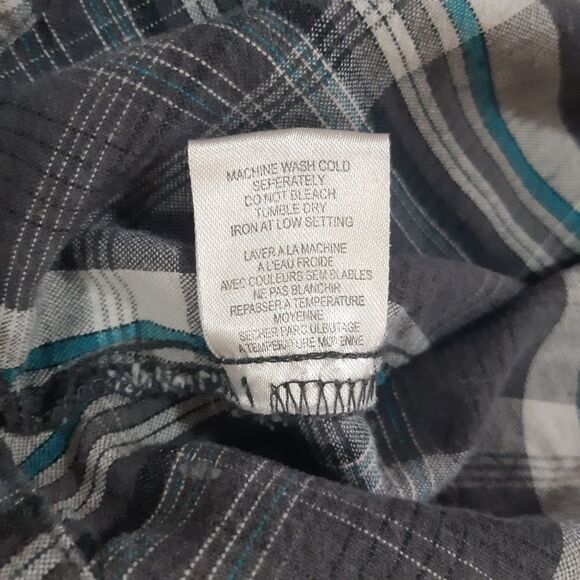 Long Sleeve Plaid Button Down Shirt small - Picture 7 of 8